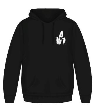 Eco Edition SUP Wales Hoodie - Original Black