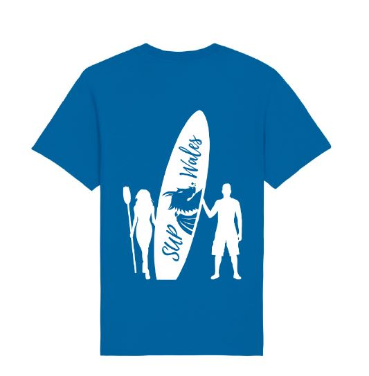 Eco Edition SUP Wales T-Shirt - Ocean Blue