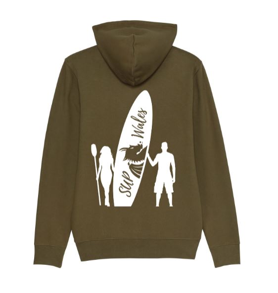 Eco Edition SUP Wales Hoodie - Khaki