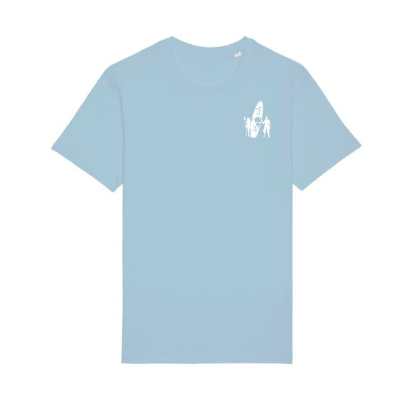 Eco Edition SUP Wales T-Shirt - Sky Blue