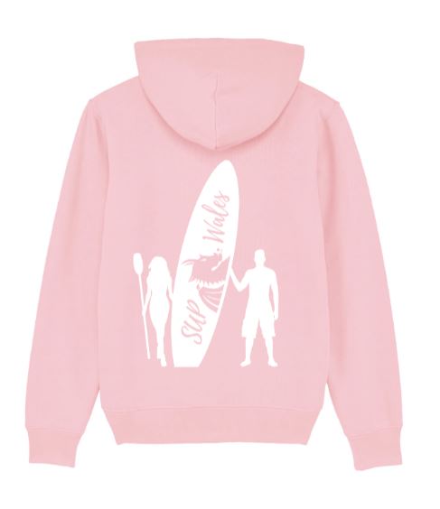 Eco Edition SUP Wales Hoodie - Pink/White