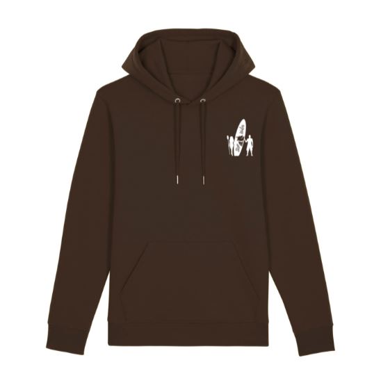 Eco Edition SUP Wales Hoodie - Deep Chocolate